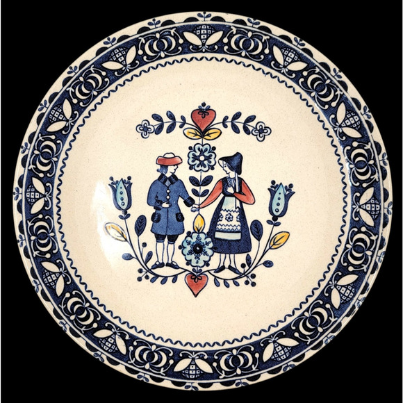 Johnson Brothers Hearts And Flowers Smooth Salad Plate - England Vintage - Picture 3 of 7